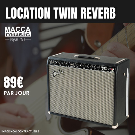 Location Ampli FENDER Twin Reverb AMP 65 - Macca Music