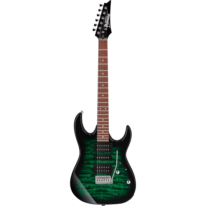 Guitare Electrique IBANEZ GRX70QA-TEB - Macca Music
