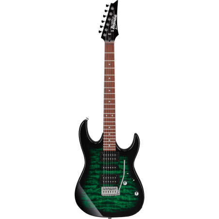 Guitare Electrique IBANEZ GRX70QA-TEB - Macca Music