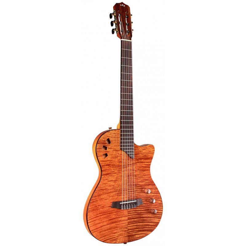 Guitare classique Thinline électro-acoustique CORDOBA Stage Guitare Nat Amber - Macca Music