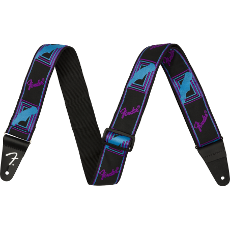 Sangle Pour Guitare Et Basse FENDER Strap Monogram - Macca Music