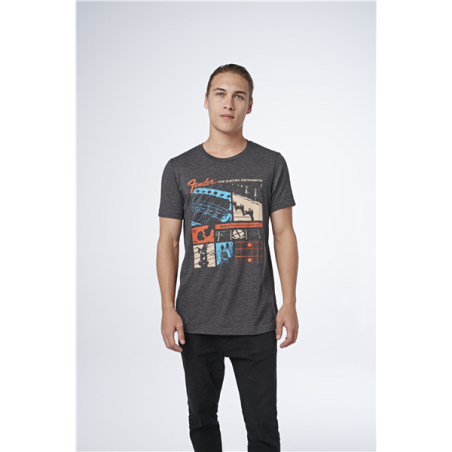 T-shirt FENDER Jaguar S - Macca Music