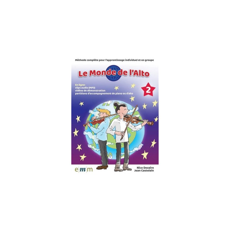 Librairie Musicale LE MONDE DE L ALTO VOL 2 - Macca Music