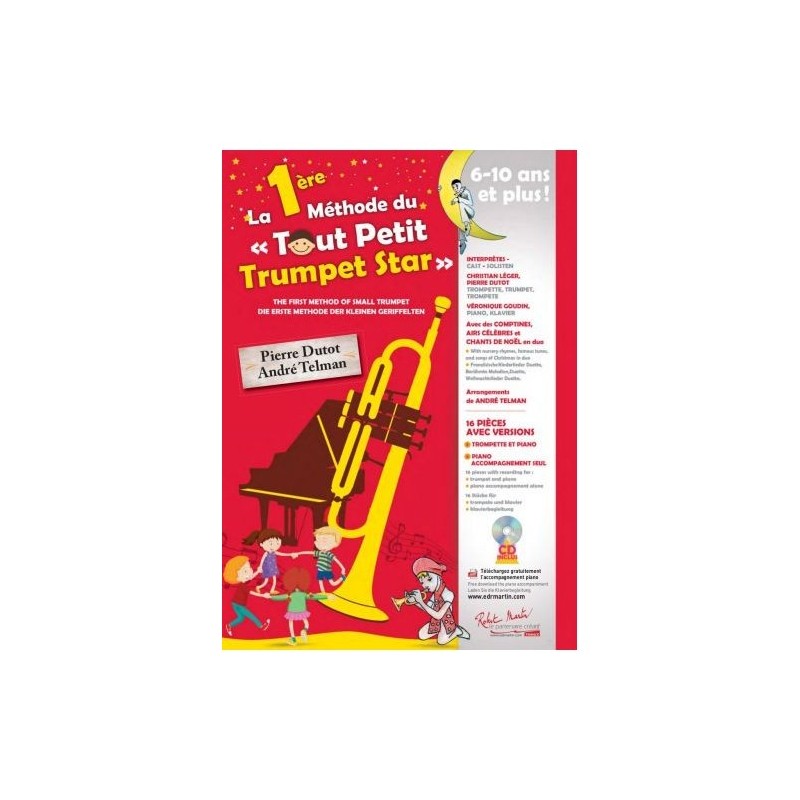 Librairie Musicale 1ERE METHODE DU TT PETIT TRUMPET STAR - Macca Music