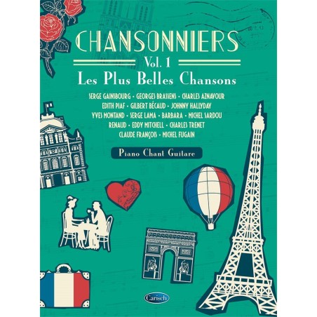 Librairie Musicale CHANSONNIERS VOL 1 - Macca Music