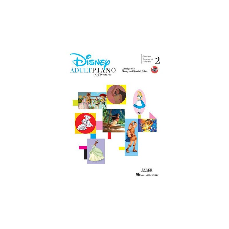 Librairie Musicale PIANO ADVENTURES DISNEY BOOK 2 - Macca Music