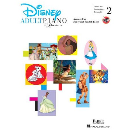 Librairie Musicale PIANO ADVENTURES DISNEY BOOK 2 - Macca Music