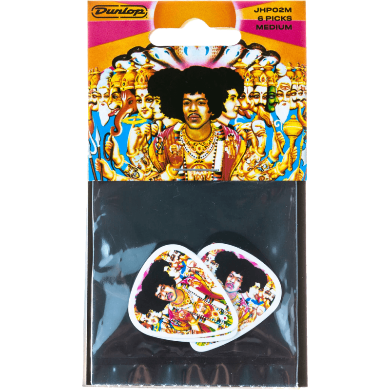 Mediators DUNLOP Jimi Hendrix Picks - Macca Music