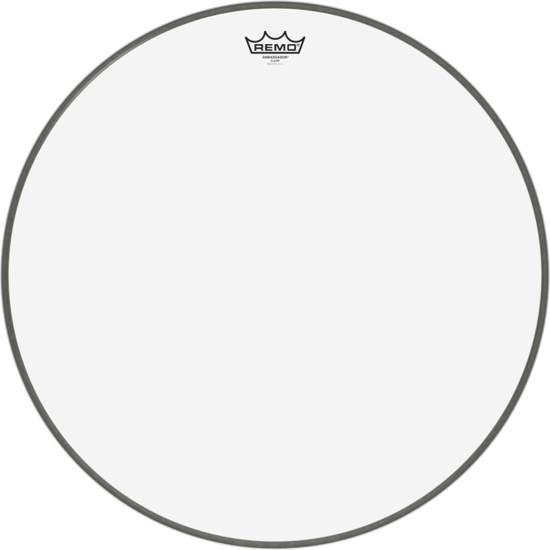 Peau Transparente Pour Grosse Caisse REMO Ambassador 22" - Macca Music