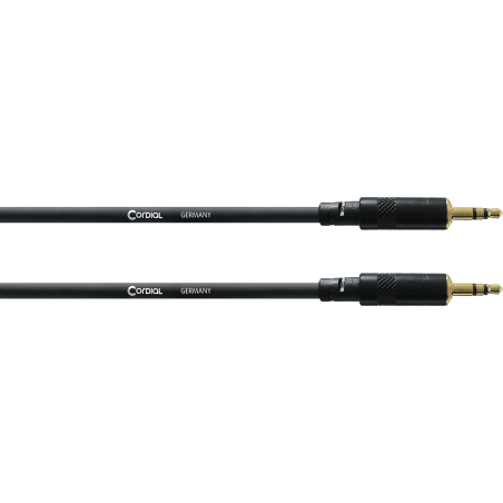 Câble Mini Jack CORDIAL CFS1.5WW - Macca Music