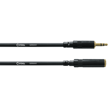 Câble Rallonge Mini Jack CORDIAL CFS3WY - Macca Music