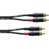 Câble RCA CORDIAL CFU1.5CC - Macca Music