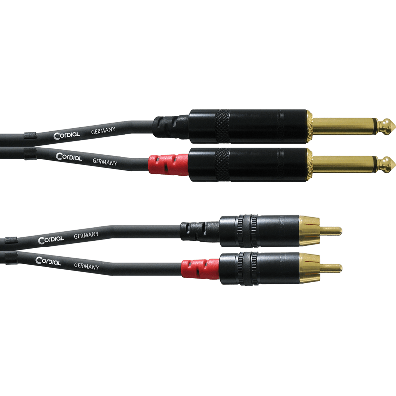 Câble RCA - JACK Mono CORDIAL CFU3PC - Macca Music