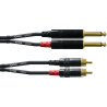 Câble RCA - JACK Mono CORDIAL CFU3PC - Macca Music