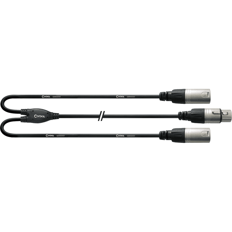 Câble XLR CORDIAL CFY0.3FMM - Macca Music