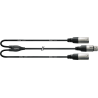Câble XLR CORDIAL CFY0.3FMM - Macca Music