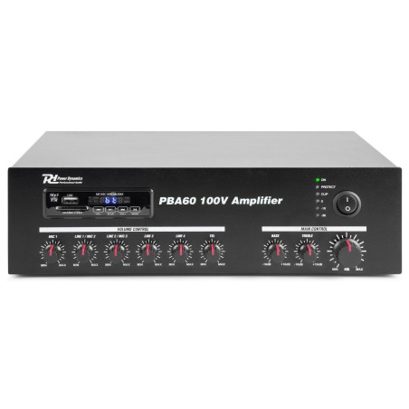 Amplificateur POWER DYNAMICS PBA60 100V - Macca Music