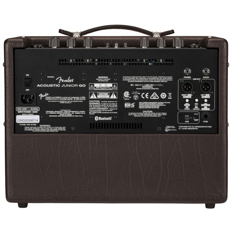 Ampli Acoustique FENDER Acoustic Junior Go - Macca Music