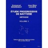 Librairie Musicale ETUDE PROGRESSIVE DE BATTERIE VOL2 - Macca Music