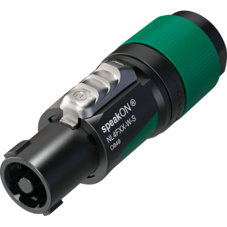 Connecteur Speakon NEUTRIK NL4FXX-W-L - Macca Music