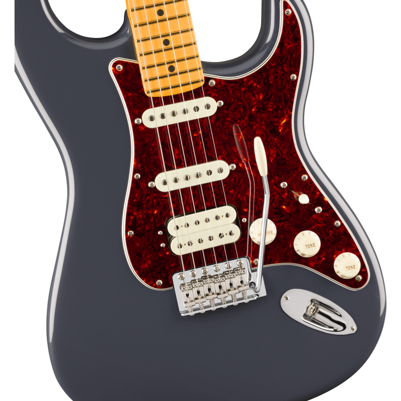 Guitare Electrique FENDER American Pro Classic Strat HSS MN FBLK - Macca Music