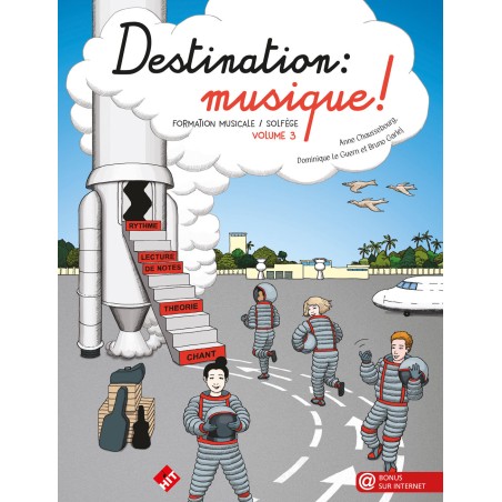 Librairie Musicale DESTINATION MUSIQUE VOL3 - Macca Music