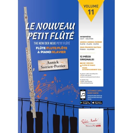 Librairie Musicale LE NOUVEAU PETIT FLUTE VOL 11 - Macca Music