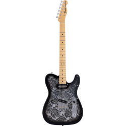 FENDER LTD TELE MN BLACK PAISLEY JP-25
