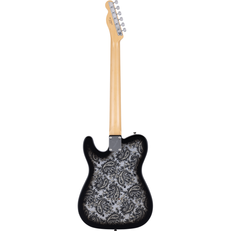 Guitare Electrique FENDER Telecaster MIJ MN Black Paisley - Macca Music