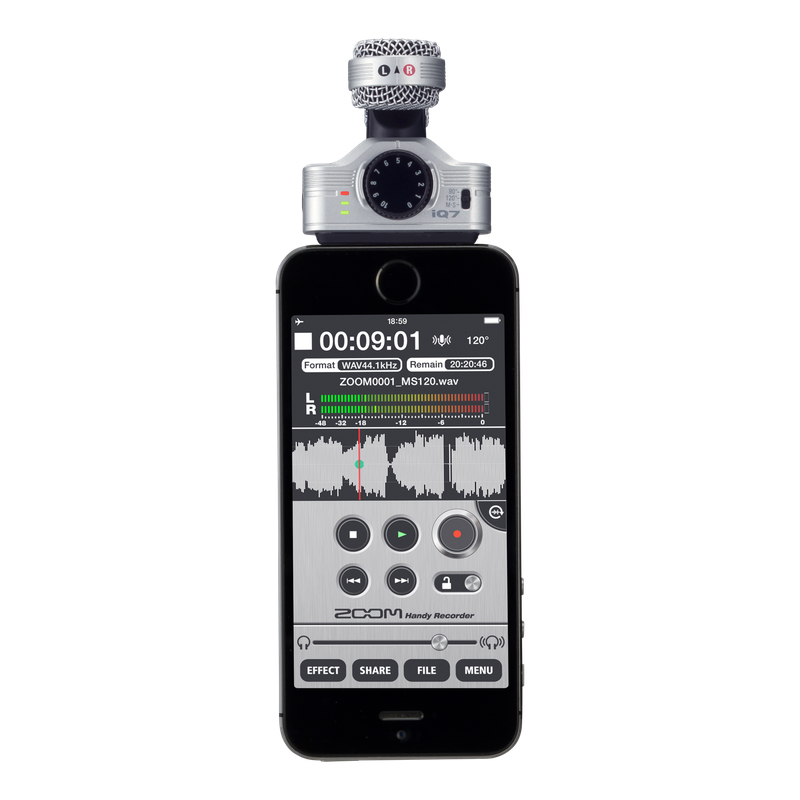 Micro pour téléphone ZOOM IQ7 - Macca Music