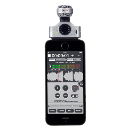 Micro pour téléphone ZOOM IQ7 - Macca Music
