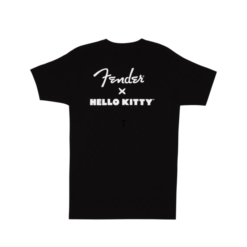 T-Shirt FENDER Hello Kitty Shirt KIT BLK L - Macca Music