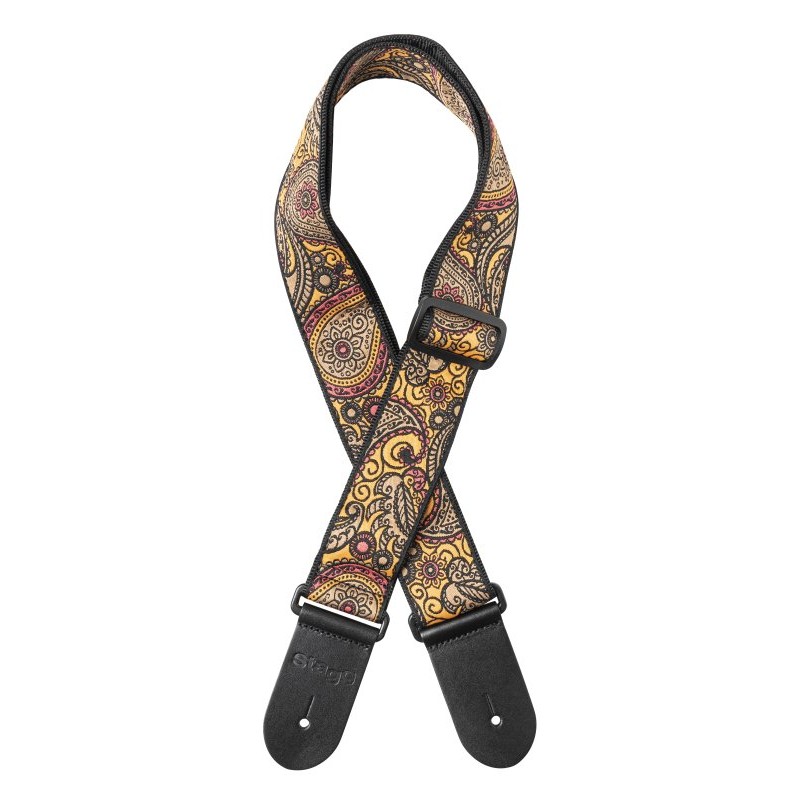 Sangle Pour Guitare Stagg SWO PSLY 1 ORA - Macca Music