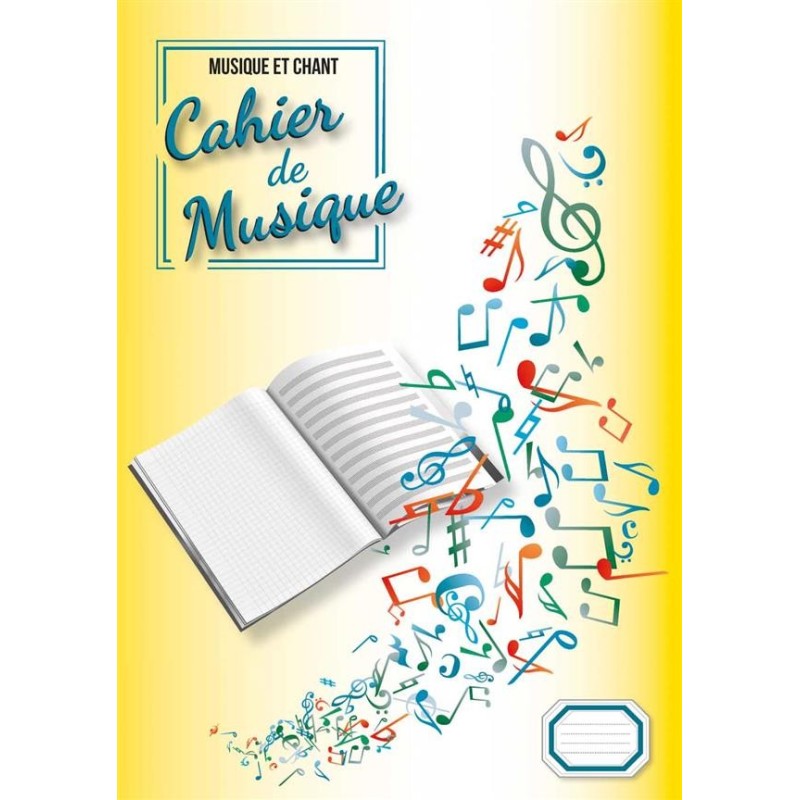 Librairie Musicale Cahier De Musique CM03 - Macca Music