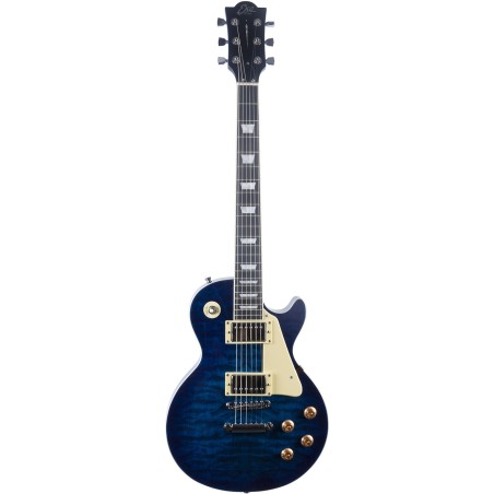 Guitare Electrique EKO LS300 Blue - Macca Music