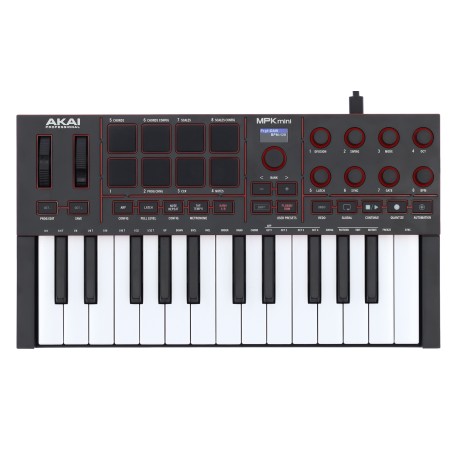 Clavier Maître AKAI Professional MPK Mini IV Black - Macca Music