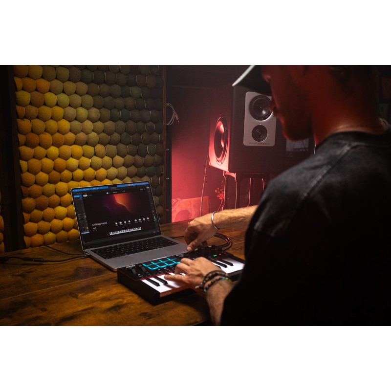 Clavier Maître AKAI Professional MPK Mini IV Black - Macca Music