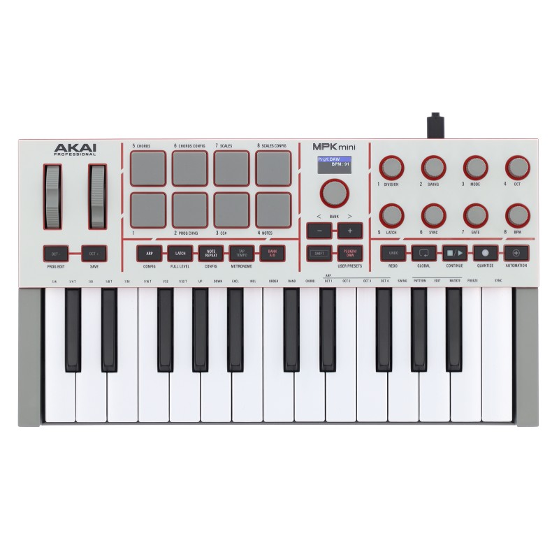 Clavier Maître AKAI Professional MPK Mini IV Grey - Macca Music