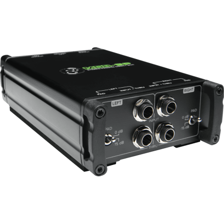 Boitier Direct Passif Stéréo MACKIE MDB-2P - Macca Music