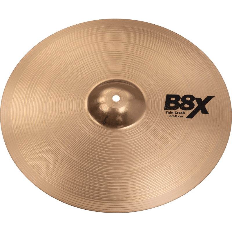 Cymbale SABIAN B8X 16" Thin Crash - Macca Music