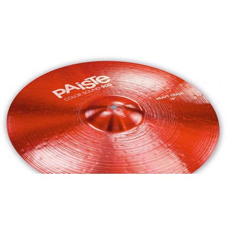 PAISTE COLOR SOUND 900 RED HEAVY CRASH 19