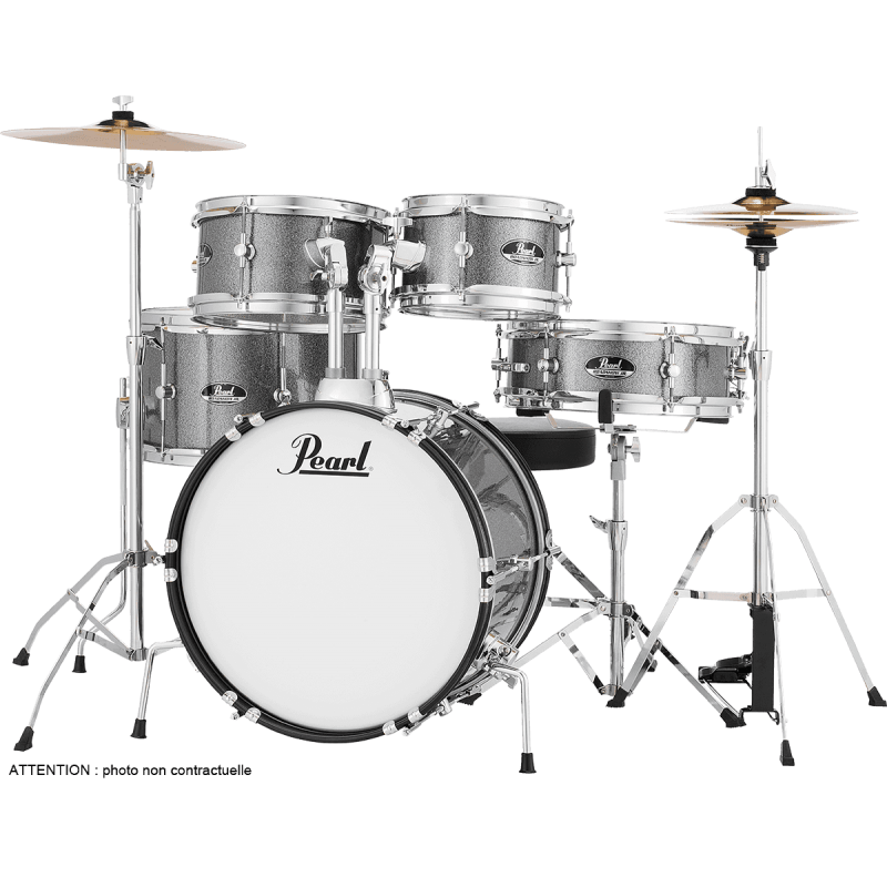 Batterie acoustique PEARL ROADSHOW JUNIOR 16" 5 Fûts - Grindstone Sparkle
