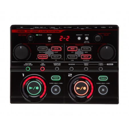Pédalier Multi-Effet BOSS Loop station RC-202 - Macca Music
