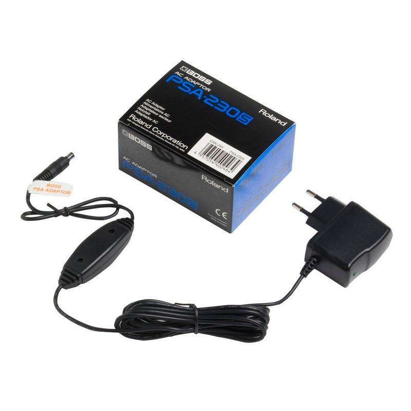 Adaptateur secteur AC/DC BOSS PSA-230P - Macca Music