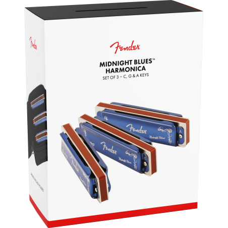 FENDER BLUES HARMONICA PACK
