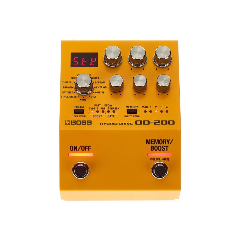 Pédale d'Effet Overdrive BOSS OD-200 - Macca Music