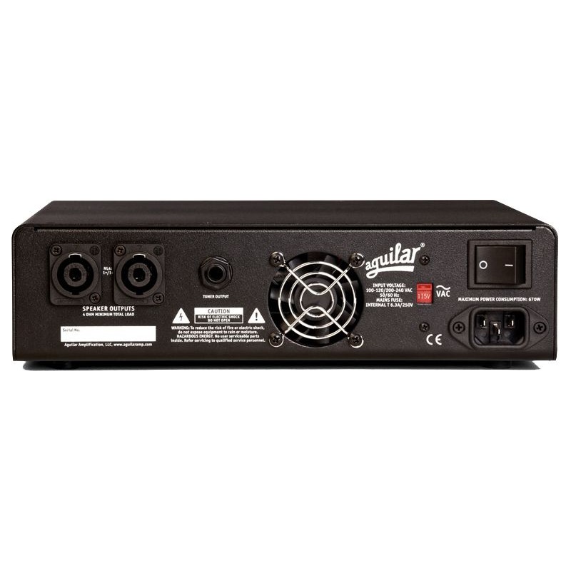 Tête d'ampli basse AGUILAR Tone Hamer 500 - Macca Music