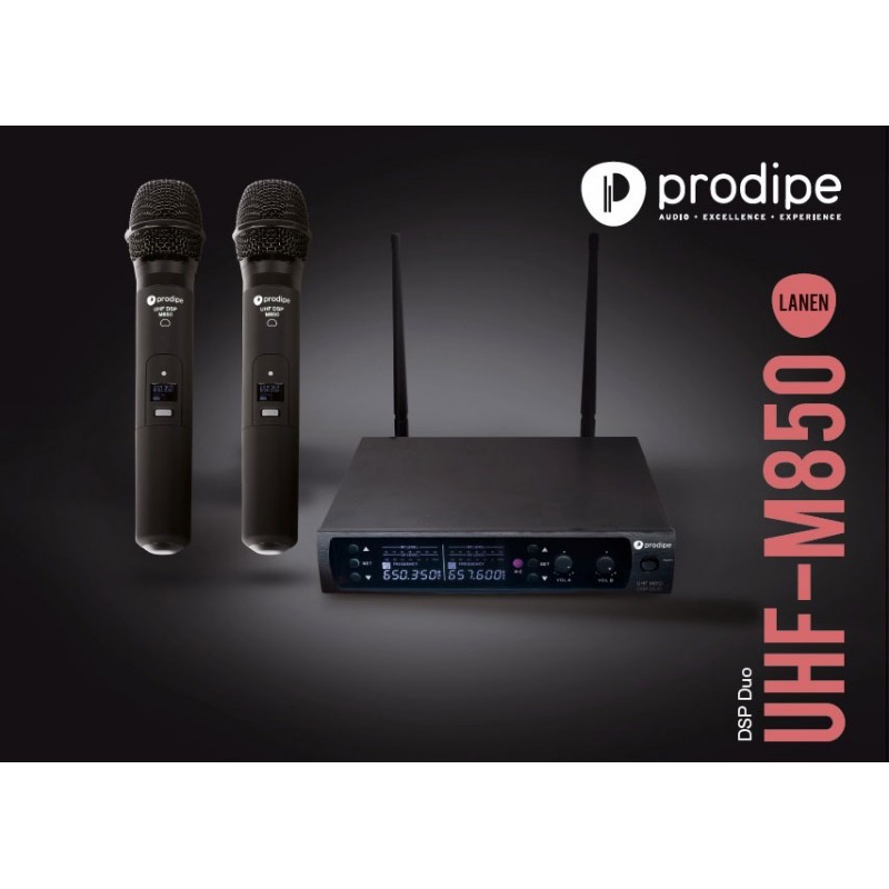 PRODIPE UHF M850 DSP DUO LANEN