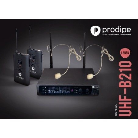 PRODIPE UHF B210 DSP HEADSET SOLOI