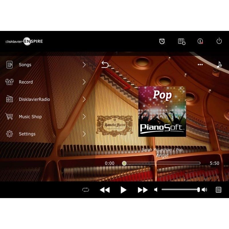 Yamaha U1 Disklavier Enspire ST - Macca Music